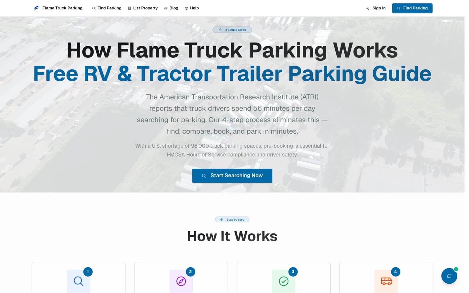 flametruckparking — How it works